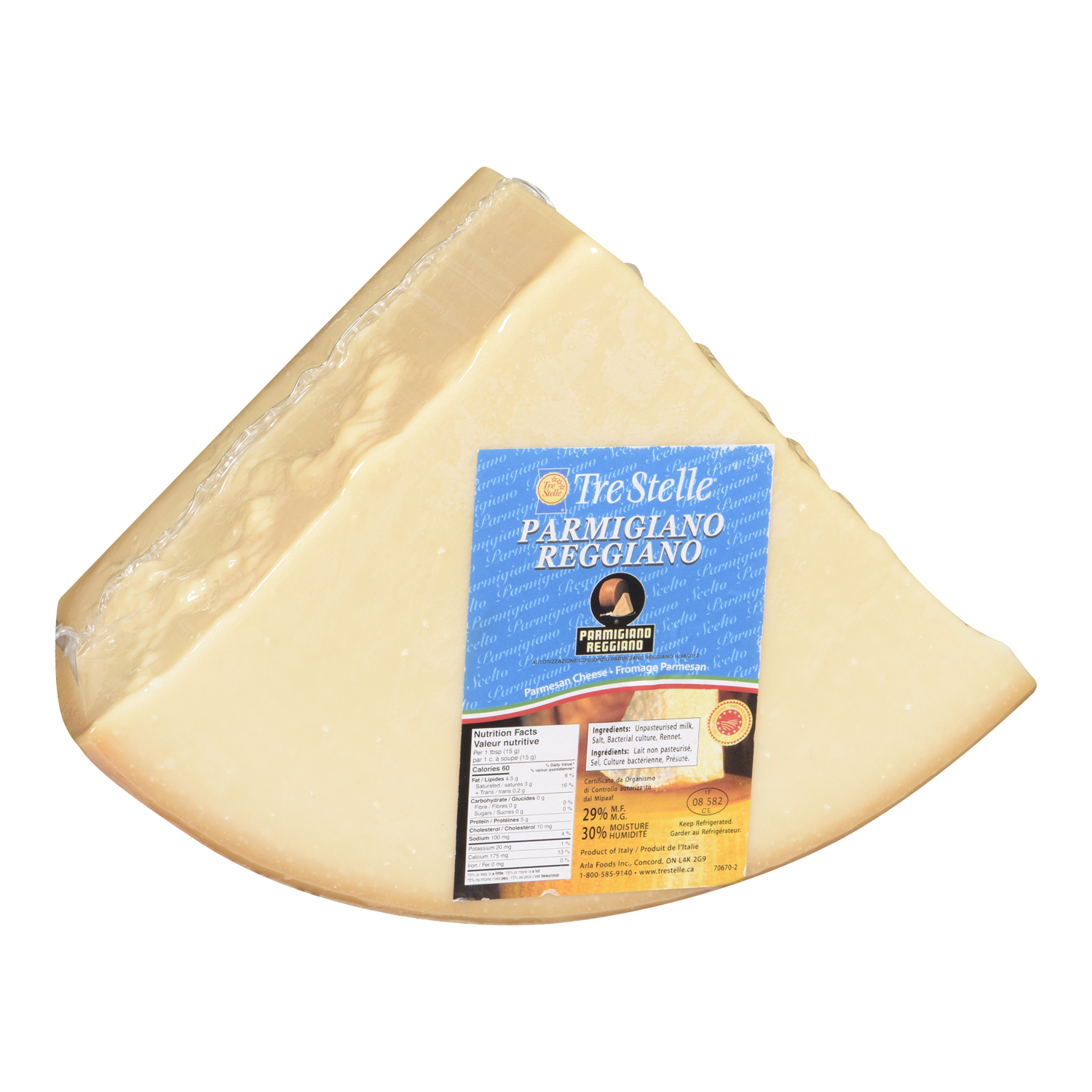 Fromage Parmigiano Reggiano Scelto en 1/8 de meule 4kg