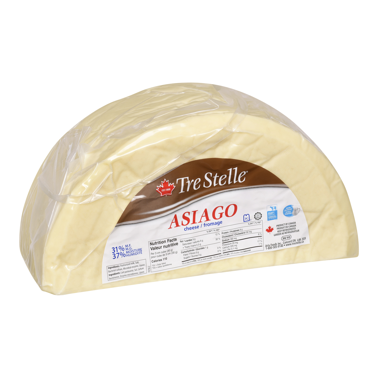 Asiago 1/2 Wheel 5kg