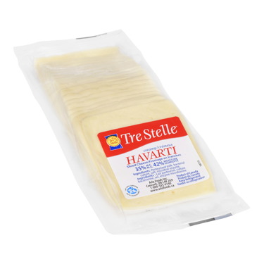 Fromage havarti crémeux en tranches 500g