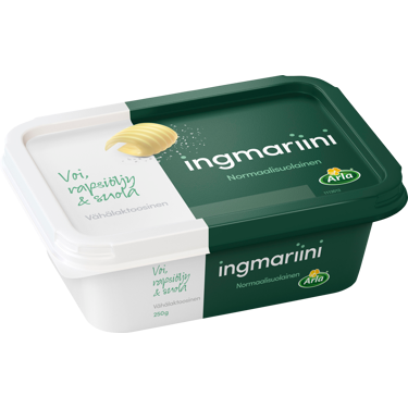 Ingmariini normaalisuolainen 250g vähälaktoosinen