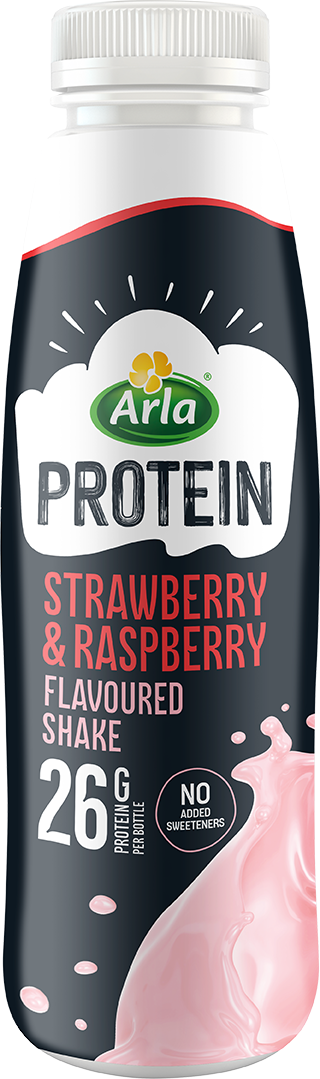 Arla Protein Strawberry & Raspberry Milk 482ml