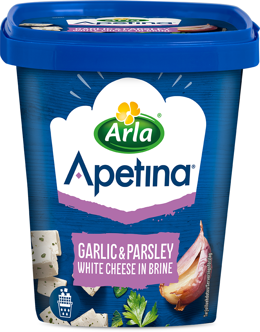 Apetina kuutiot, valkosipuli & persilja 200g