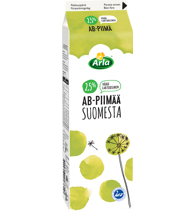 Arla vähälaktoosinen AB-piimä 2,5% Suomi 1L
