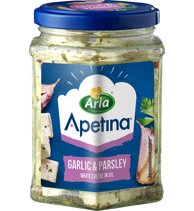 Apetina kuutiot öljyssä, valkosipuli ja persilja 265g