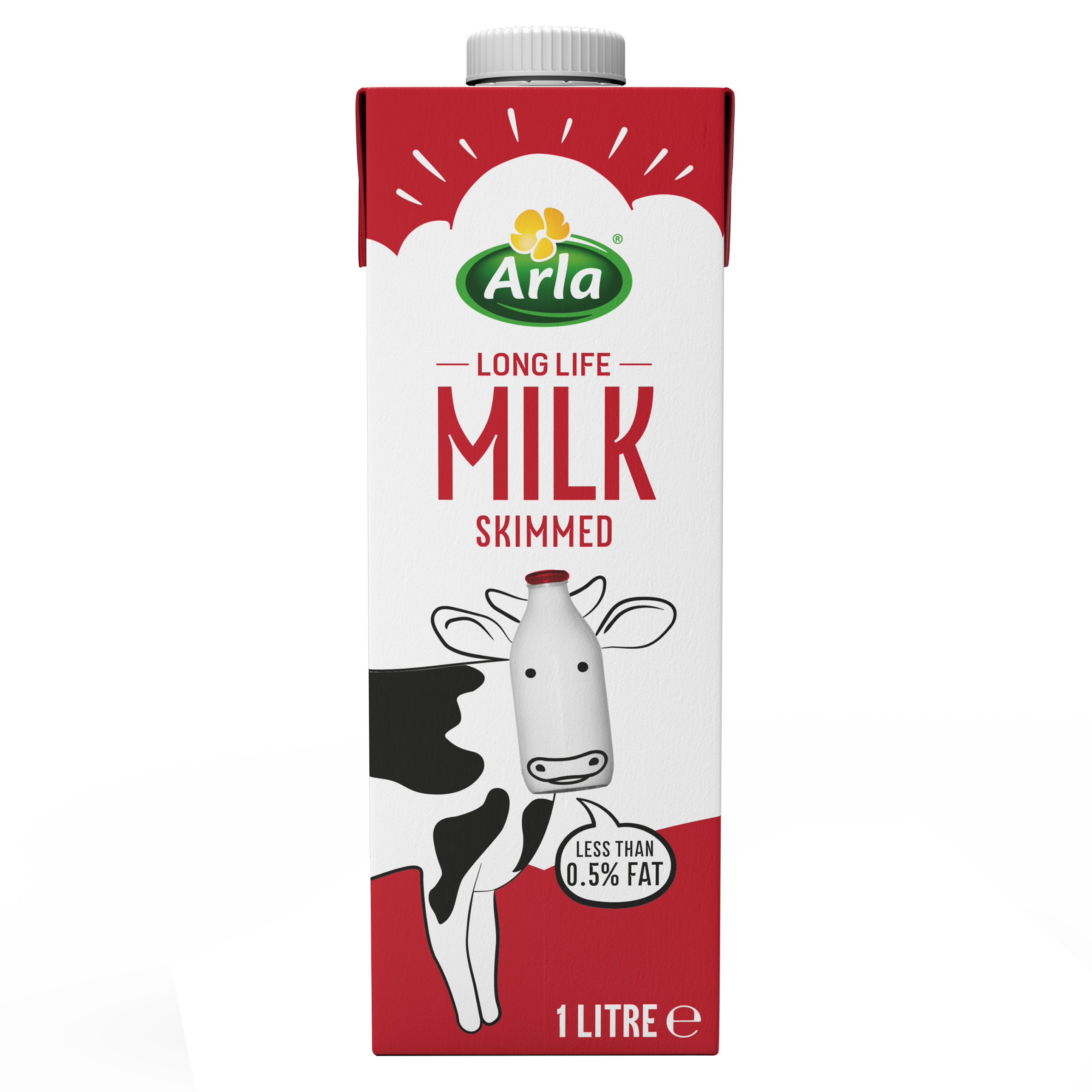 Arla Long Life Skimmed Milk 1L