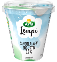 Arla Lempi sipoolainen rahkajogurtti 0,7% 300g, laktoositon