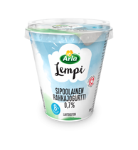 Arla Lempi sipoolainen rahkajogurtti 0,7% 300g laktoositon
