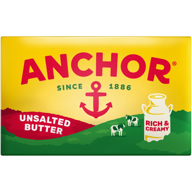 Anchor Unsalted Butter Block 200g
