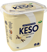 Arla Keso raejuusto vanilja 450g laktoositon