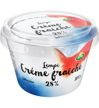 Arla Lempi crème fraîche 28% 200g, laktoositon