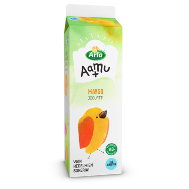 Arla Aamu+ AB mangojogurtti 1kg laktoositon