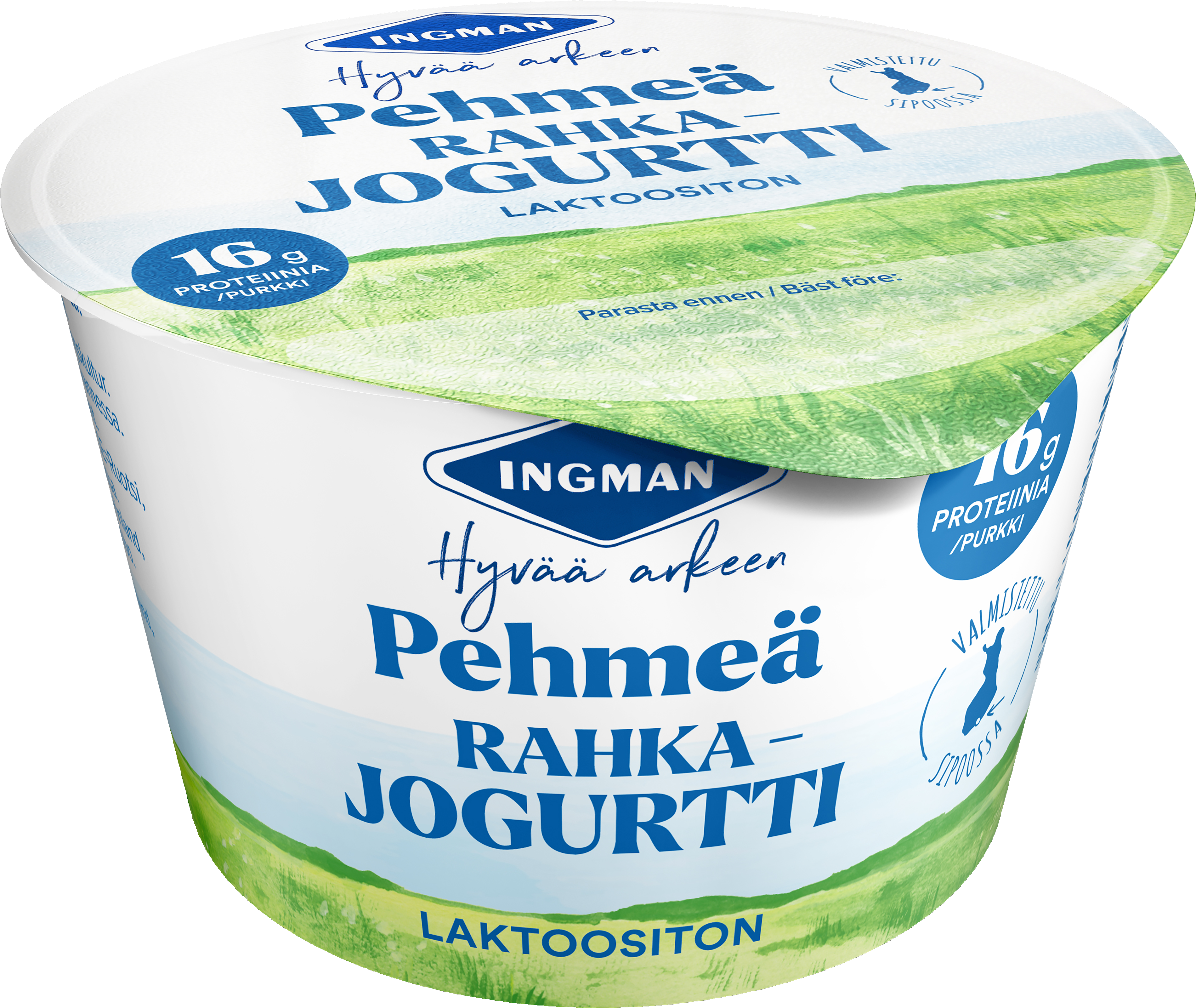 Ingman rahkajogurtti maustamaton 200g laktoositon