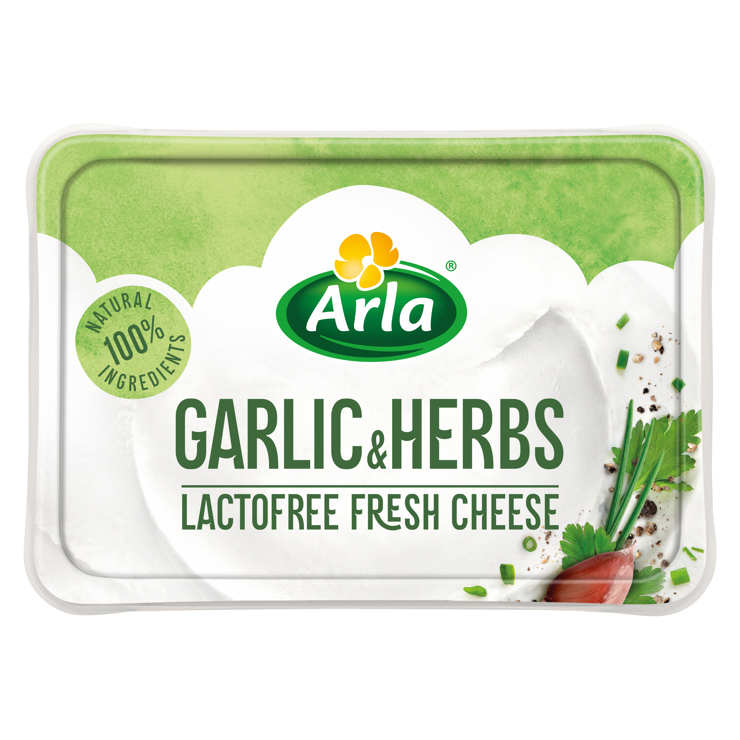 Arla Fresh Cheese Lactofree Garlic&Herbs 150g