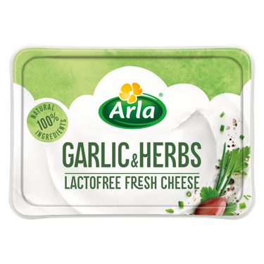 Arla Fresh Cheese Lactofree Garlic&Herbs 150g