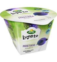 Arla Luonto+ AB mustikkajogurtti 175g laktoositon