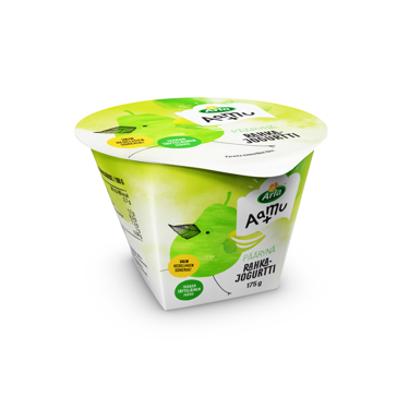 Arla Aamu+ päärynärahkajogurtti 175g laktoositon