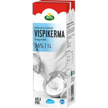 Arla Pro vispikerma laktoositon 1L (UHT)