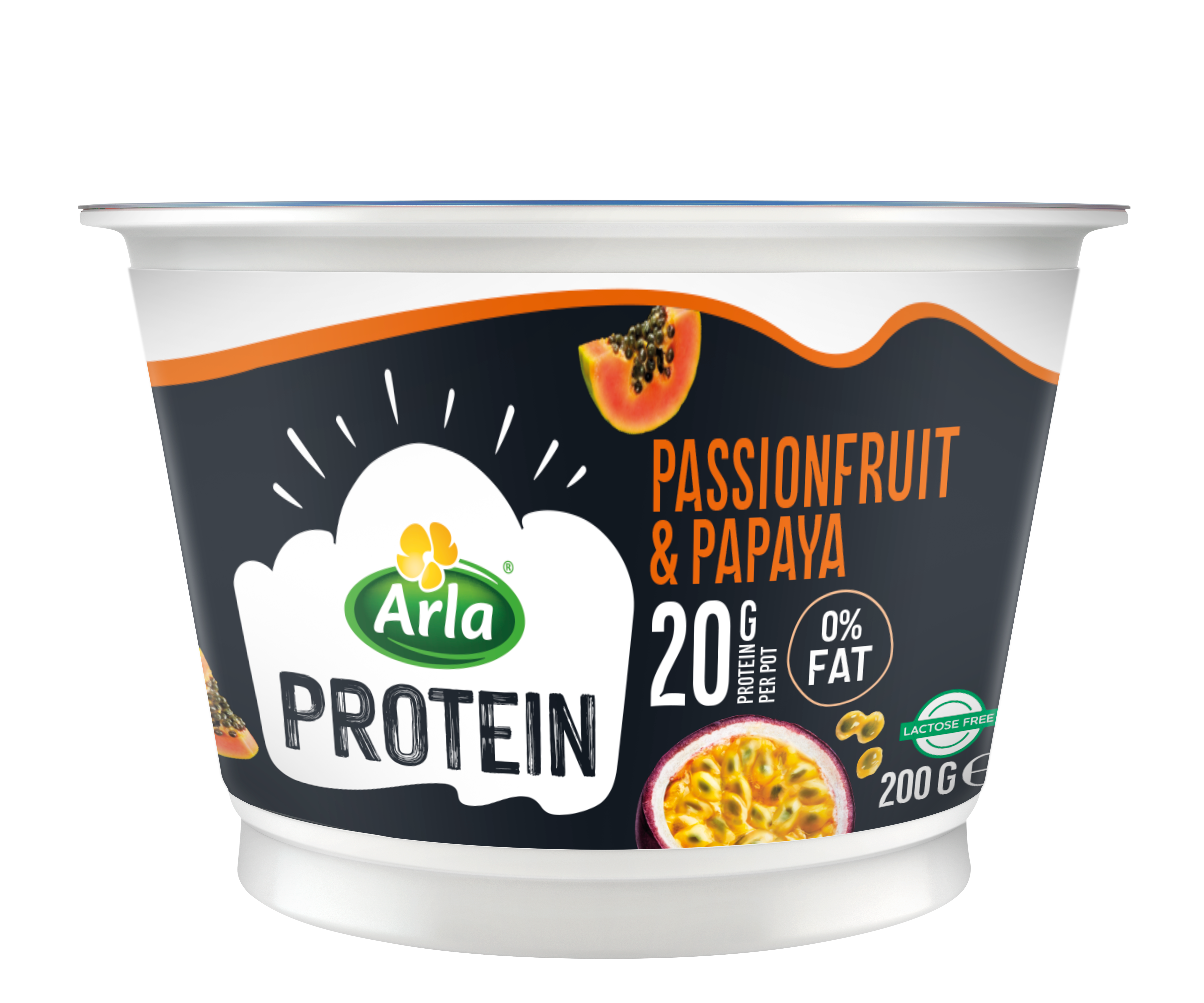 Arla Protein Passionfruit & Papaya Yogurt 200g