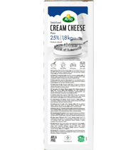 Cream cheese Extra Stable 25% MG 1,8 kg