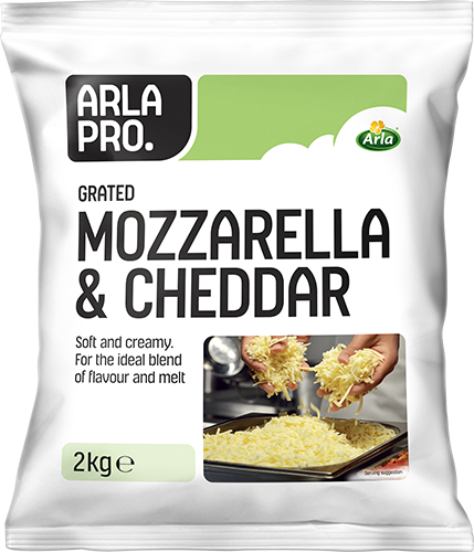 Arla Pro Grated Mozzarella & Cheddar Cheese Mix 2kg