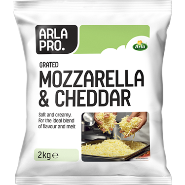 Arla Pro Grated Mozzarella & Cheddar Cheese Mix 2kg