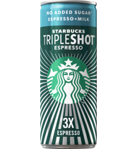 Starbucks Tripleshot  No Added Sugar 300ml