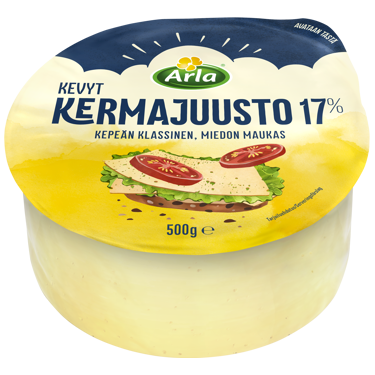 Arla kermajuusto 17% 500g