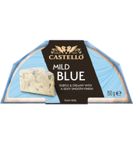 Castello mild blue sinihomejuusto 150g