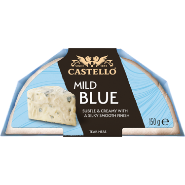 Castello mild blue sinihomejuusto 150g