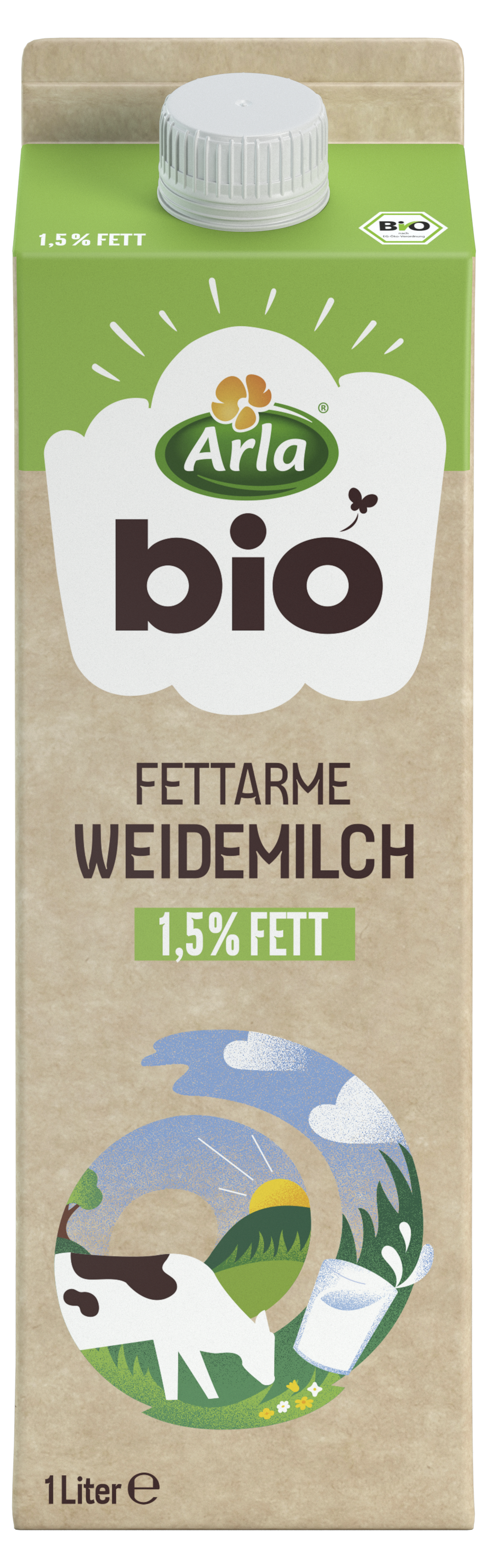 Arla® Bio Frische Weidemilch 1,5 % Fett