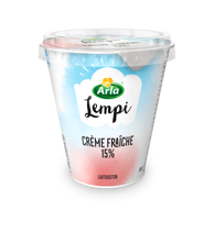 Arla Lempi crème fraîche 15% 300g laktoositon