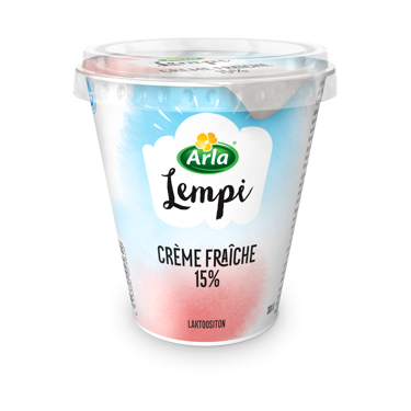 Arla Lempi crème fraîche 15% 300g laktoositon