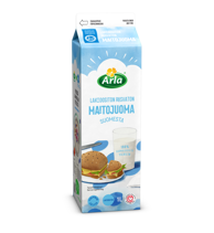 Arla laktoositon rasvaton maitojuoma Suomi 1L (UHT)