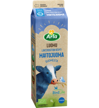 Arla Luomu Laktoositon Kevytmaitojuoma 1L