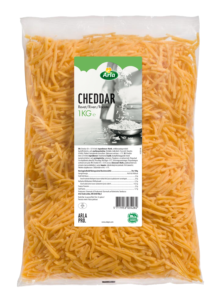Arla Pro cheddar raaste 1kg