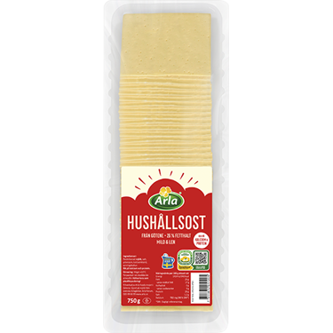 NYHET! Arla Hushållsost skivet Hotellbrett 750g