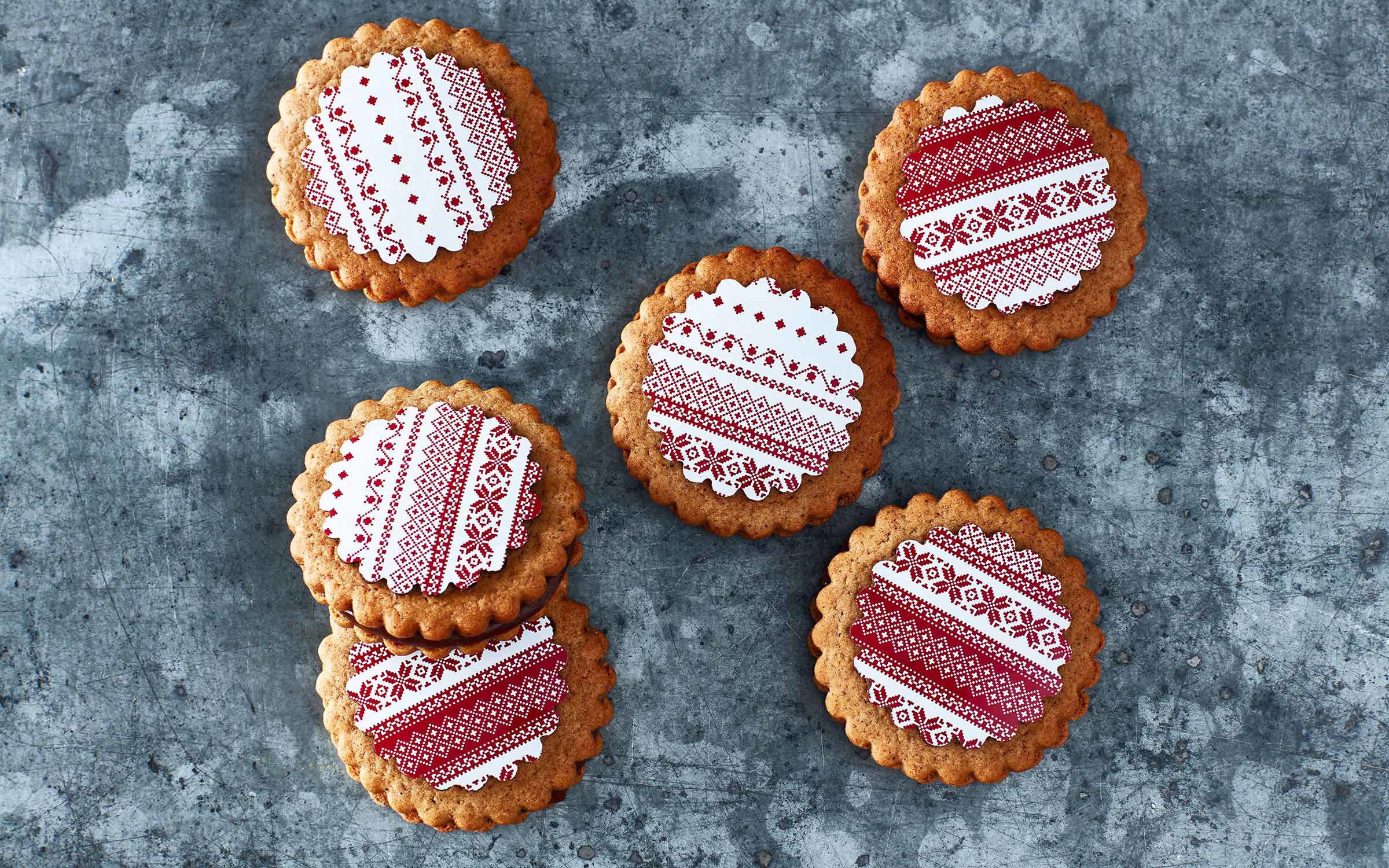 Lebkuchentrüffel-Kekse