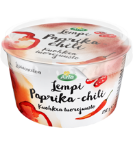 Arla Lempi tuorejuusto paprika & chili kuohkea 150g