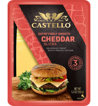 Castello burger cheddar 150g