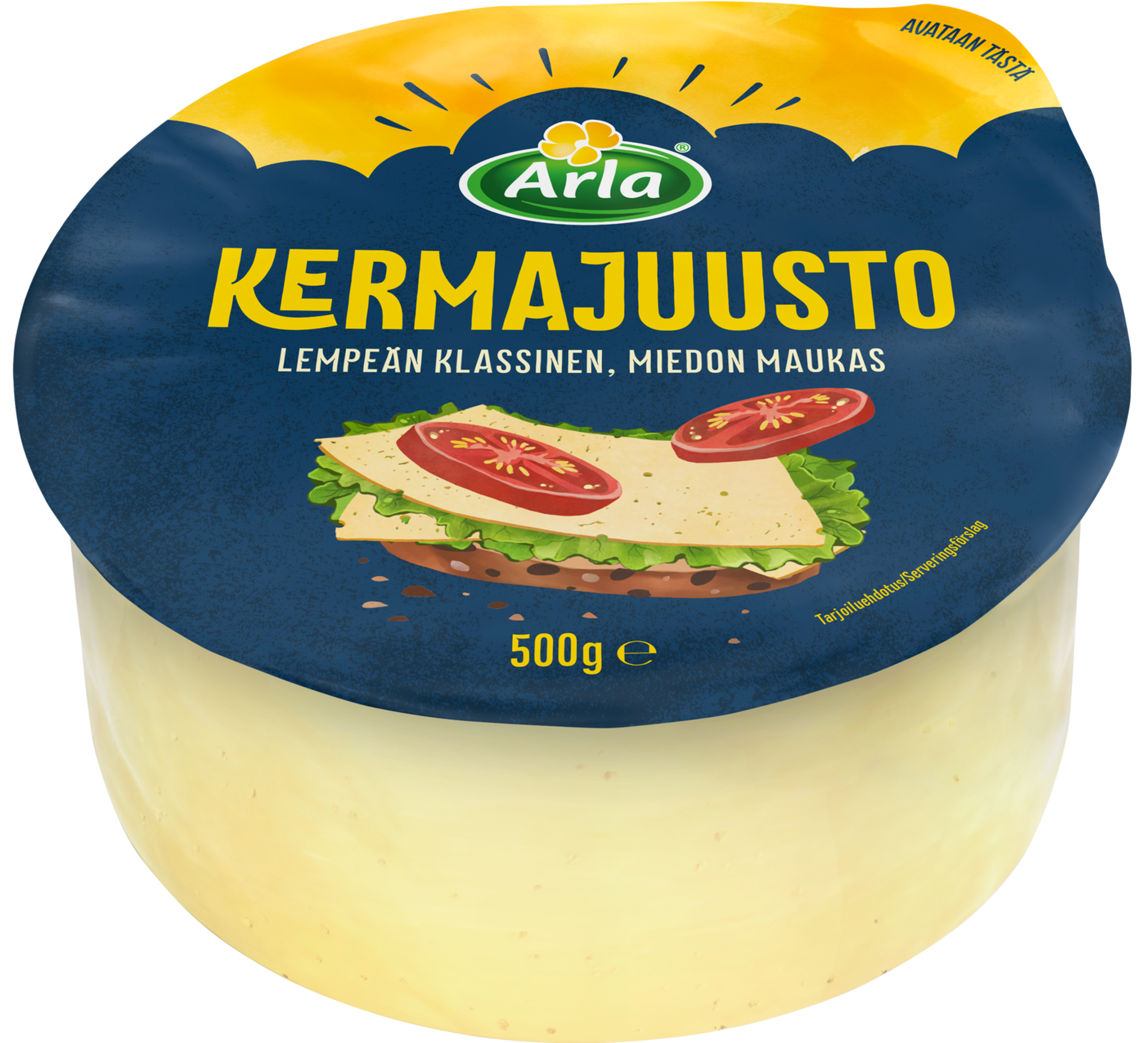 Arla Kermajuusto 500g Arla Pro Suomi arla-kermajuusto-500g-arla-pro-suomi