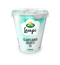 Arla Lempi islantilainen jogurtti 3% 300g laktoositon