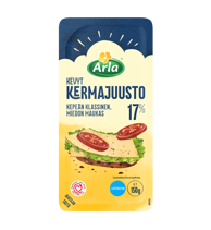Arla kermajuusto 17% viipale 150g