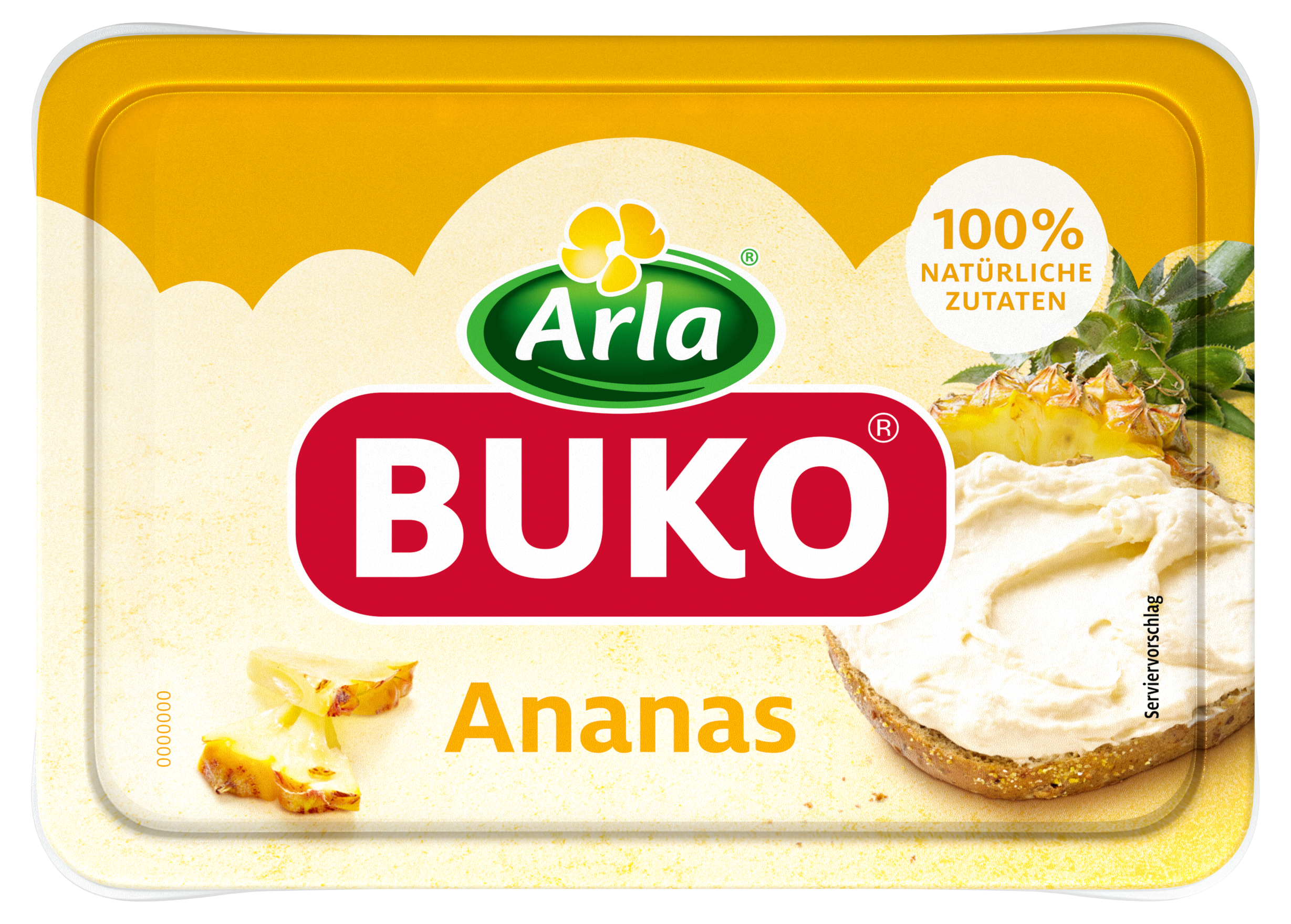 Arla Buko Ananas, Frischkäse, 200g