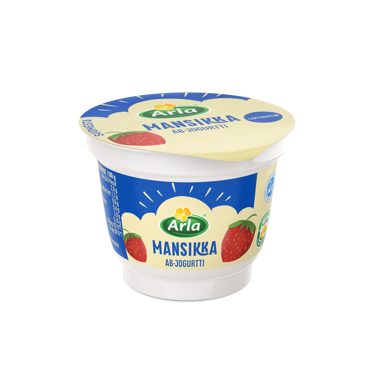 Arla AB mansikkajogurtti 100g laktoositon