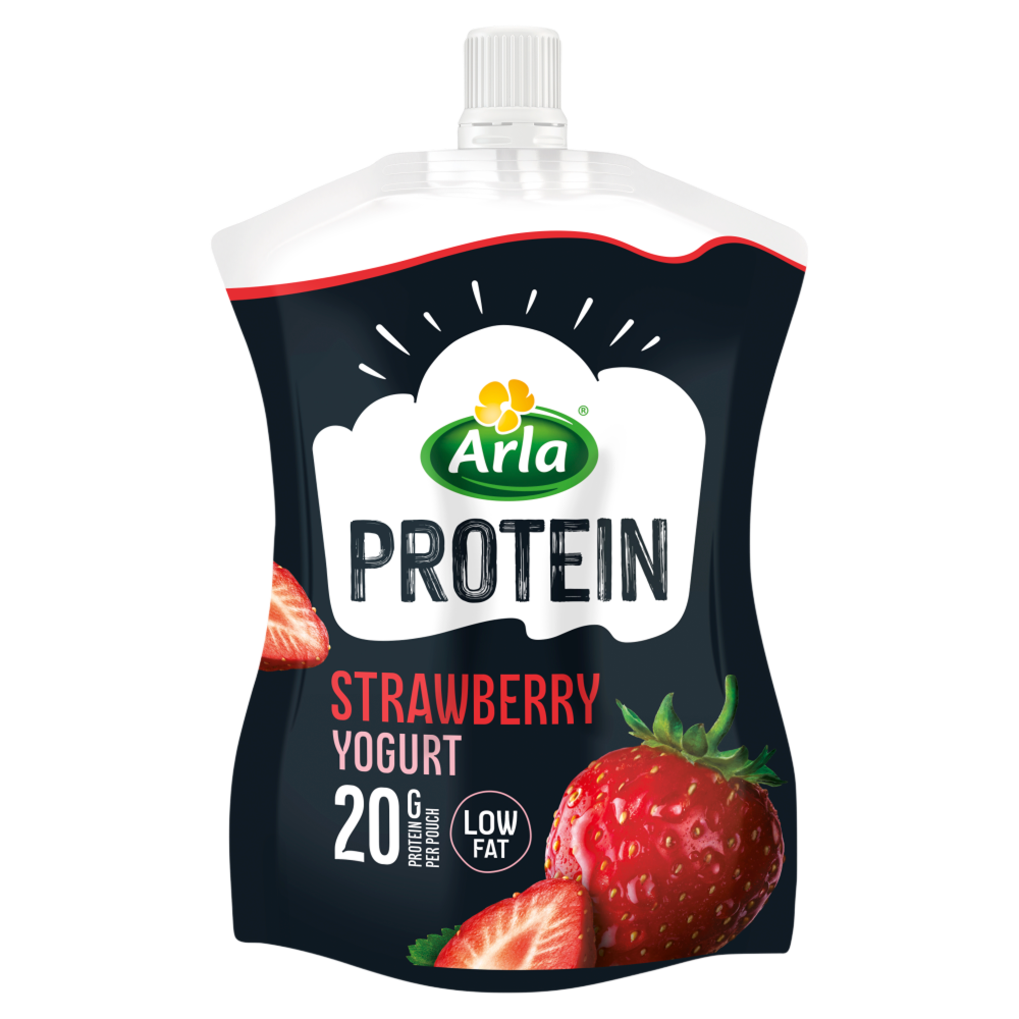 Arla Protein Strawberry Yogurt Pouch 200g Find Wholesaler Arla Pro arla-protein-strawberry-yogurt-pouch-200g-find-wholesaler-arla-pro