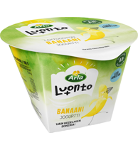Arla Luonto+ AB banaanijogurtti 175g laktoositon