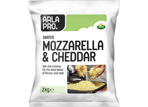 Arla Pro Grated Mozzarella & Cheddar Cheese Mix 2kg