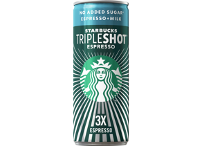 Starbucks tripleshot espresso no added sugar 300ml