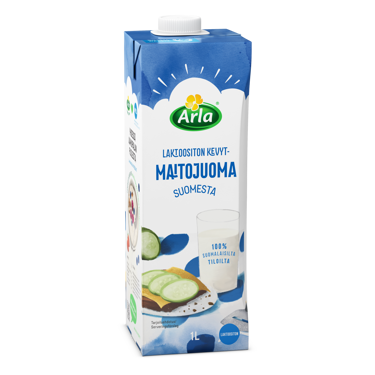 Arla laktoositon kevytmaitojuoma Suomi 1L (UHT)