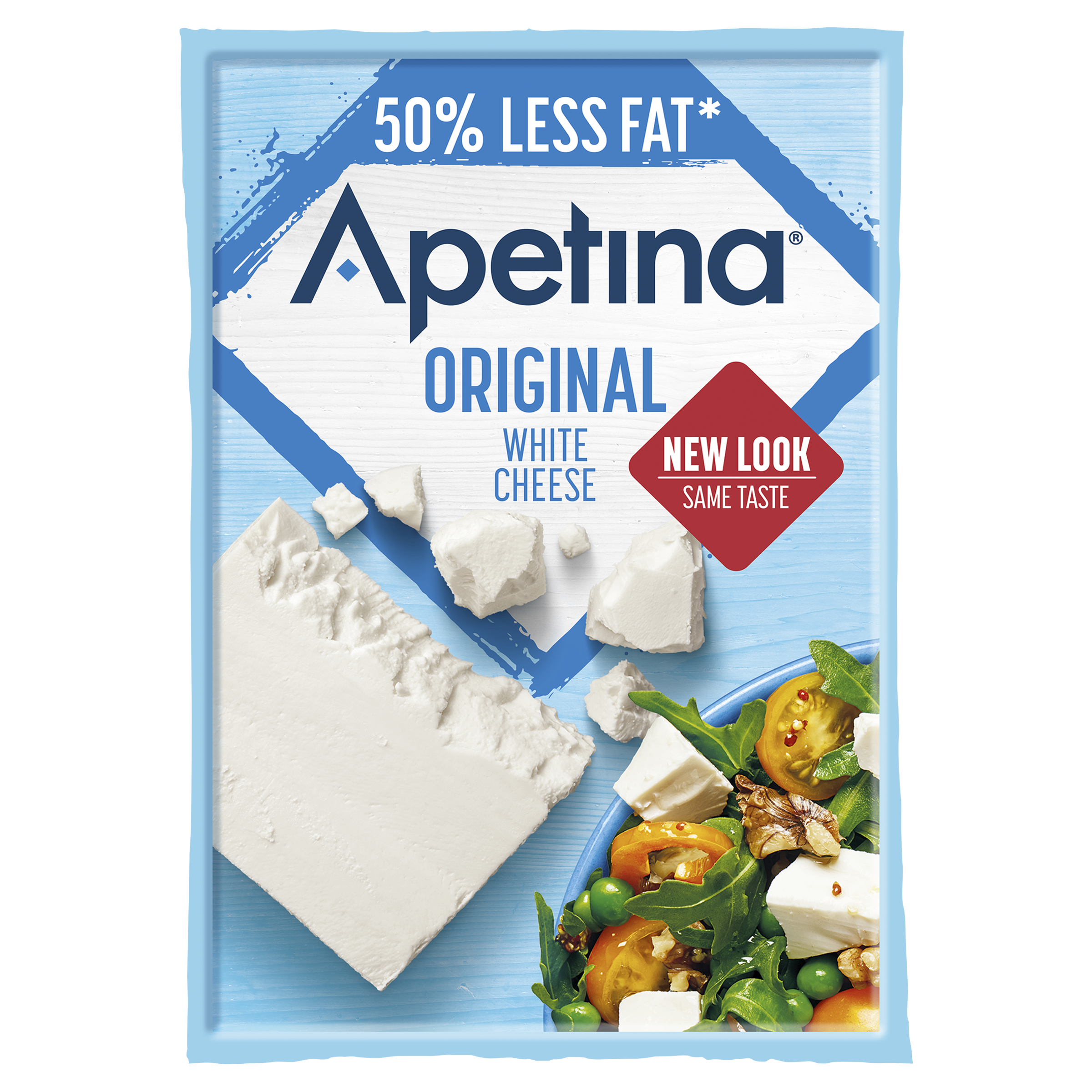 Apetina White Cheese Block (50% Less Fat) 200g
